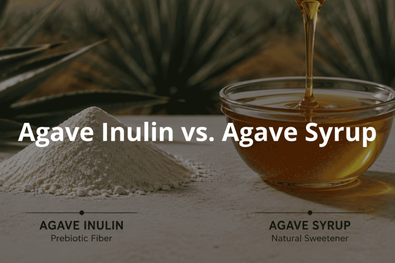 Agave Inulin vs. Agave Syrup