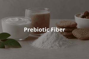 Prebiotic fiber from agave inulin used in functional food and beverage applications